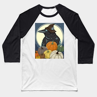 Midnight Crow Baseball T-Shirt